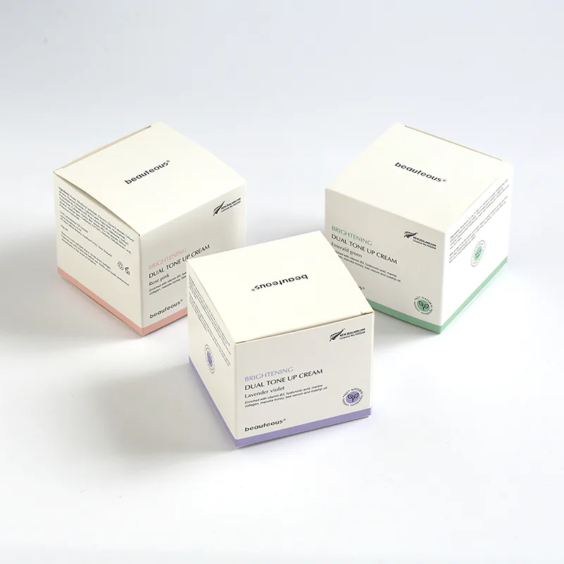 Emboss Make Up Paper Box