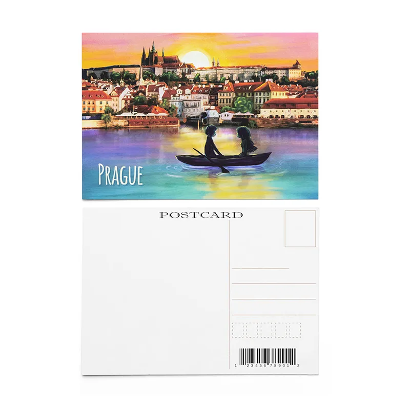Attractive Scenic Paper Postcard