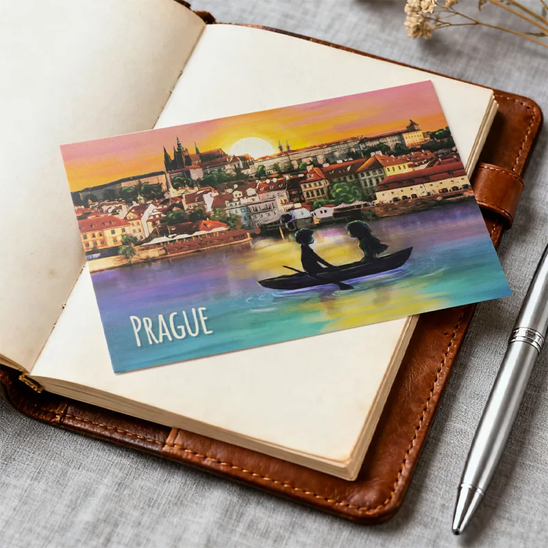 Attractive Scenic Paper Postcard