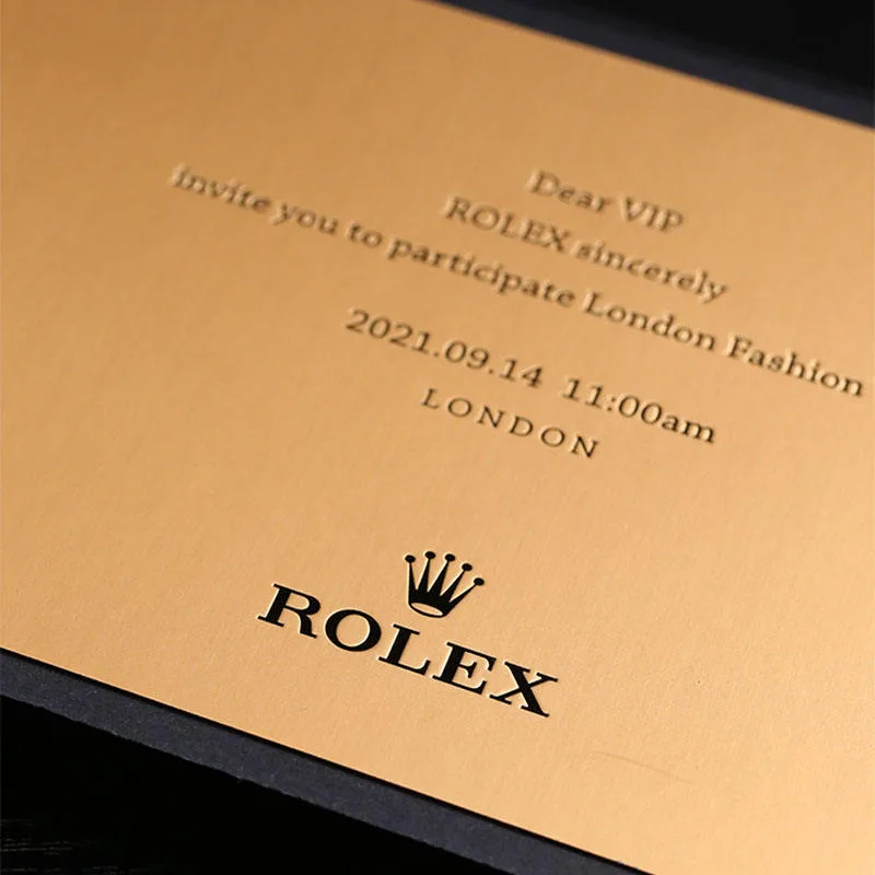 Business Invitation Card