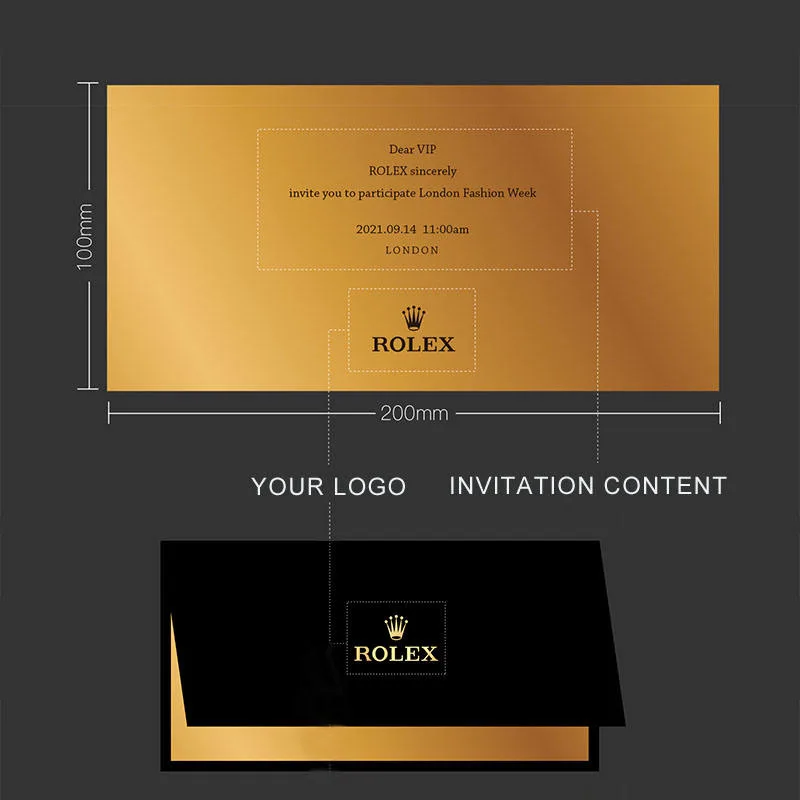Business Invitation Card