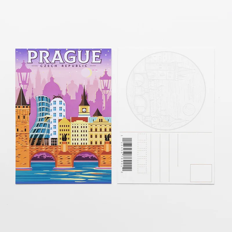 Travel Memory Paper Postcard