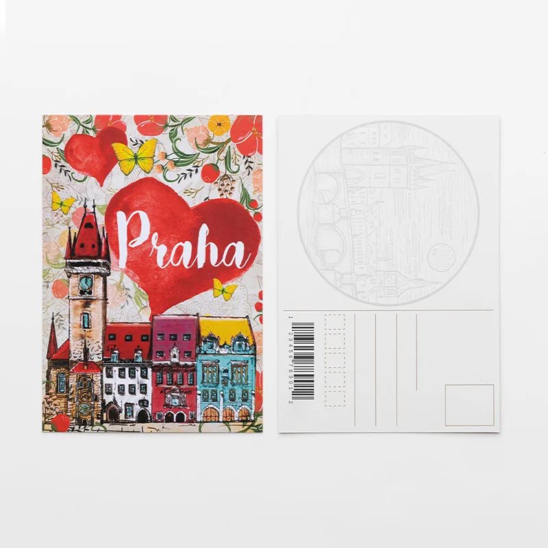 Travel Memory Paper Postcard