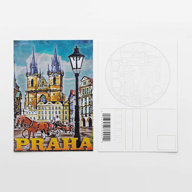 Travel Memory Paper Postcard