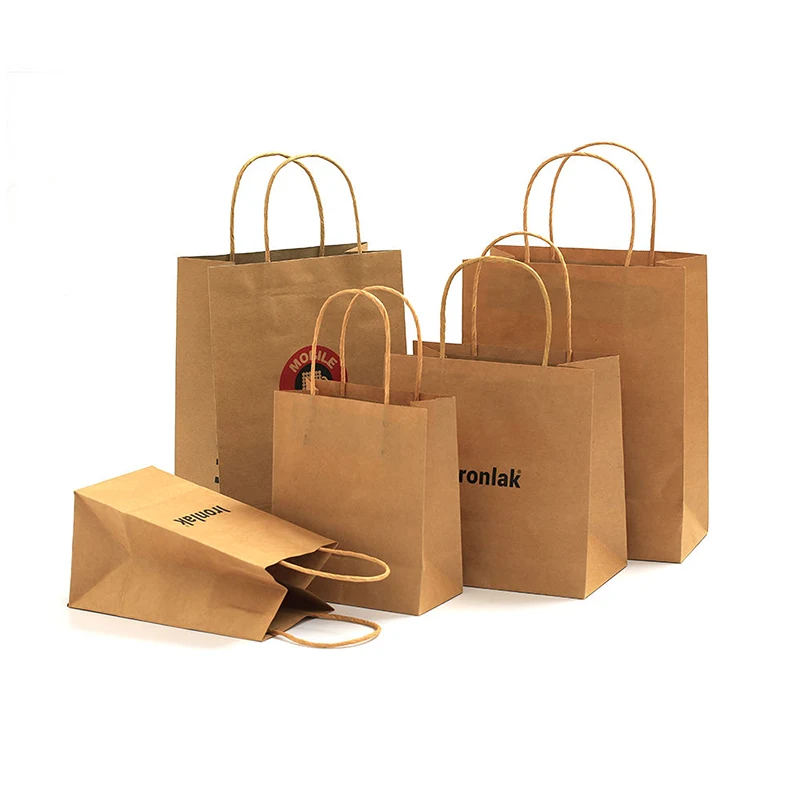 Shopping Kraft Paper Bags